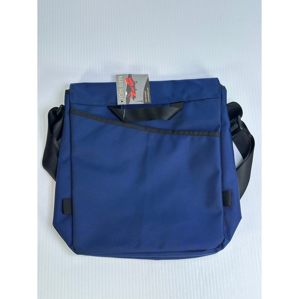 Tom Bihn Medium Cafe Bag Blue Ballistic Messenger Crossbody NEW #4206